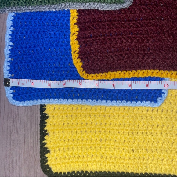 Hand Crafted Crochet Harry Potter Theme Dish Cloths - Picture 10 of 11